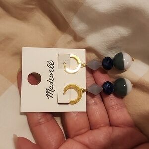 Madewell Dangle Bead Earrings